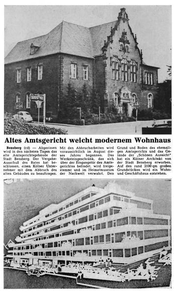 Artikel des Kölner Stadtanzeigers